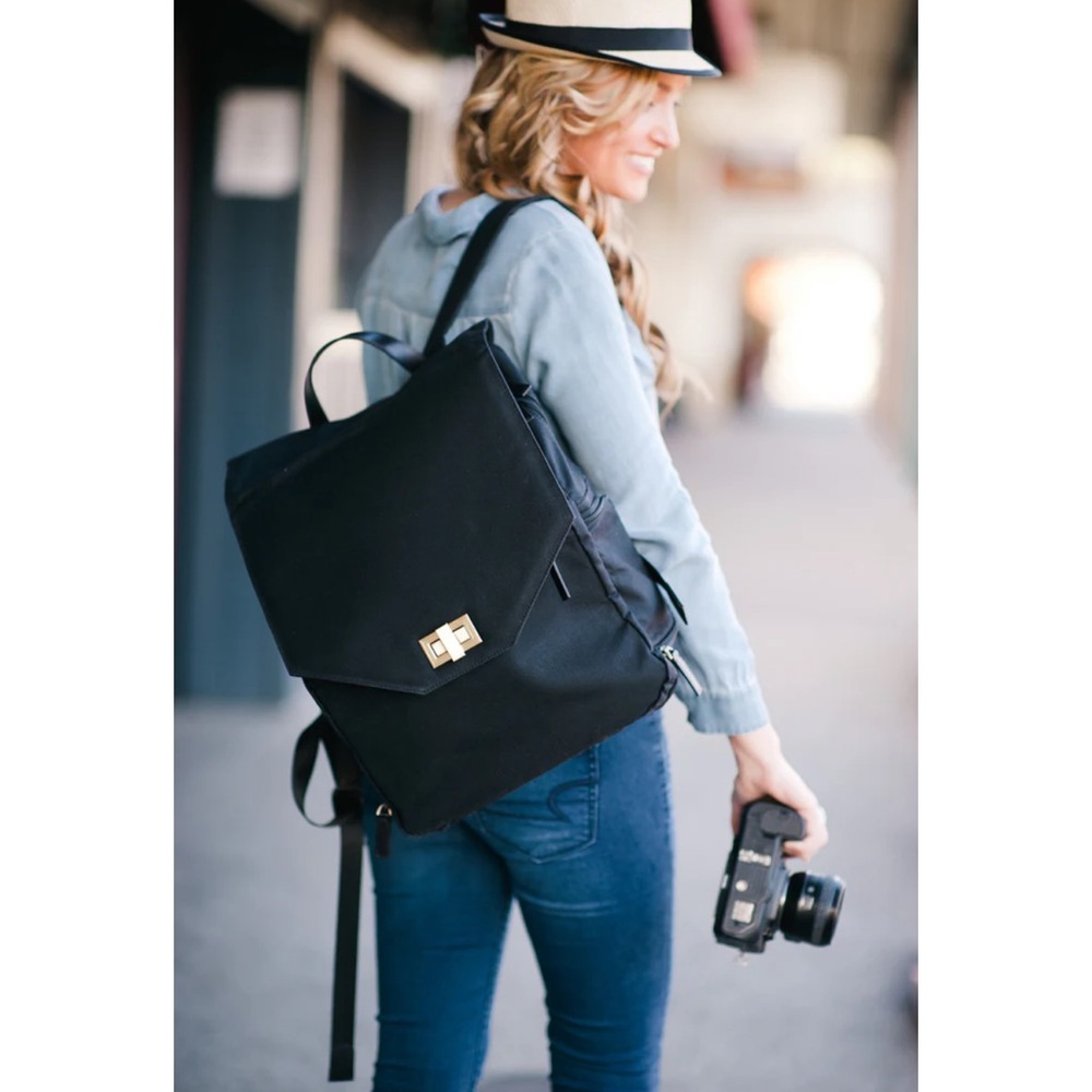 Johansen Totes Black Camera Backpack